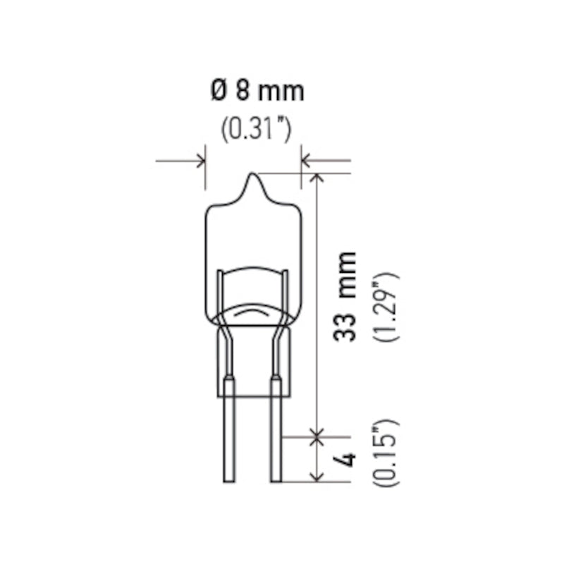 Jc20-Standard-Series-Halogen-Miniature-Light-Bulb