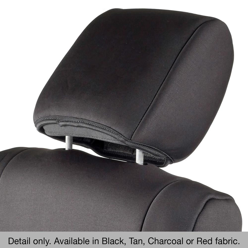 Jeep-0812-Wrangler-Jk-4-Door-Neoprene-Seat-Cover-Set-FrontRear-Charcoal