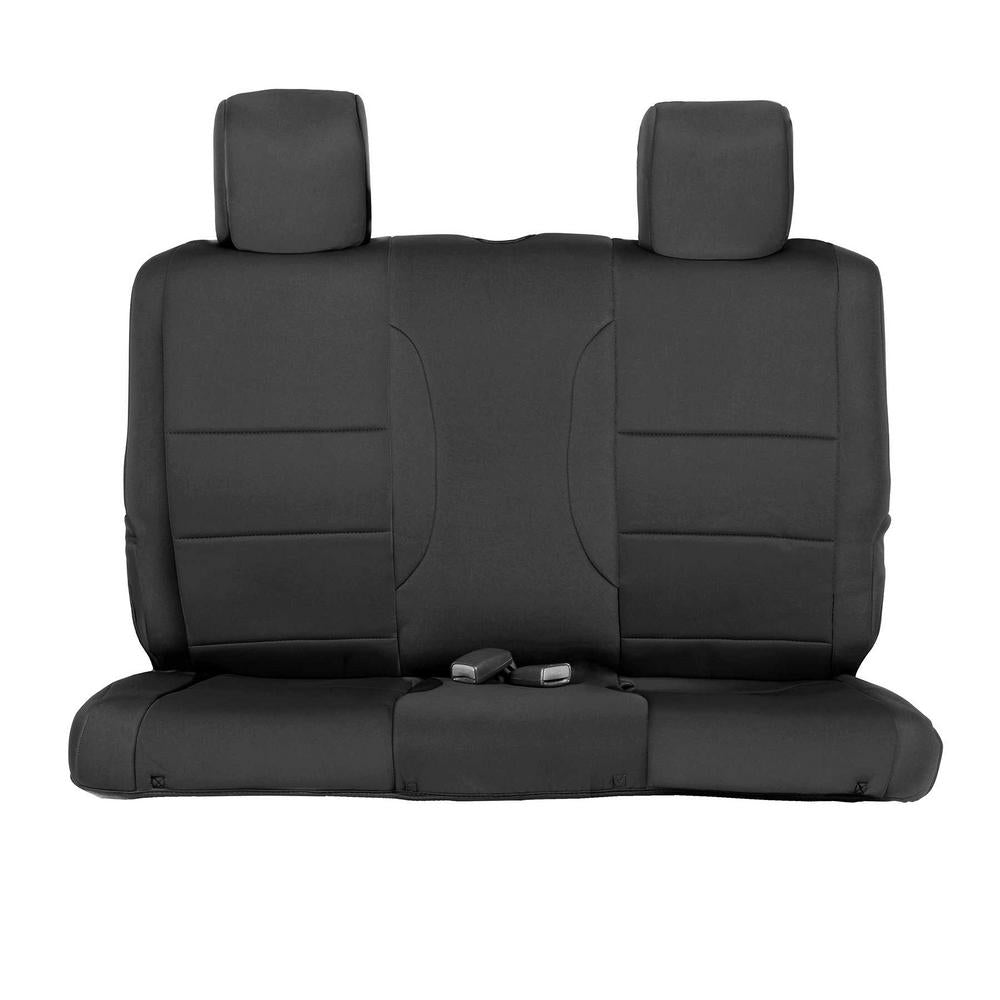 Jeep-1318-Wrangler-Jk-2-Door-Neoprene-Seat-Cover-Set-FrontRear-Black