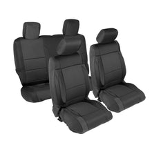 Load image into Gallery viewer, Jeep-1318-Wrangler-Jk-2-Door-Neoprene-Seat-Cover-Set-FrontRear-Black
