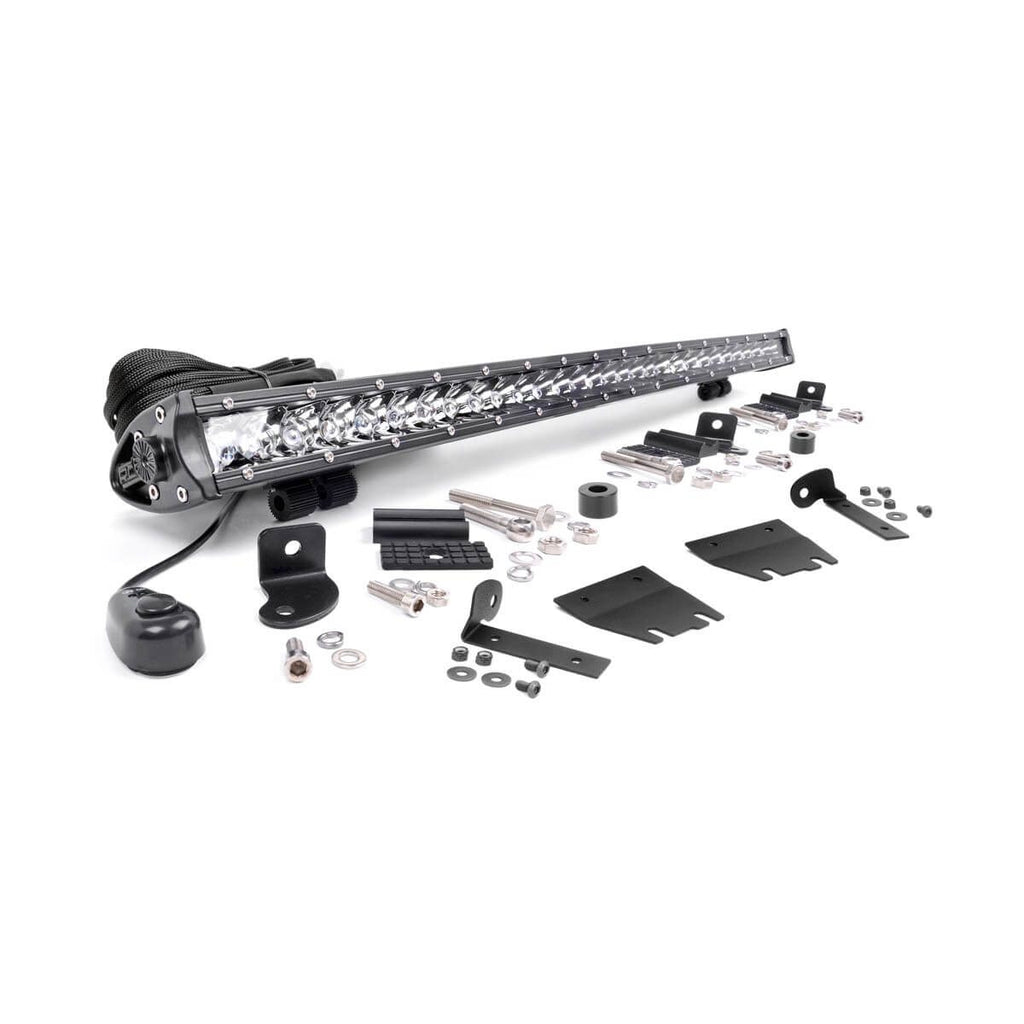 Jeep-30-Inch-Led-Hood-Kit-18-20-Wrangler-Jl,-20-Gladiator-Jt-Chrome-Series-Rough-Country