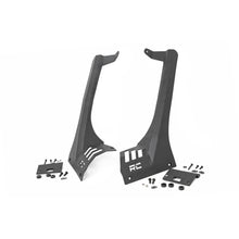 Load image into Gallery viewer, Jeep-50-Inch-Straight-Led-Light-Bar-Upper-Windshield-Kit-(2020-Gladiator-Jt,-18-20-Wrangler-Jl)-Rough-Country