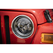 Load image into Gallery viewer, Jeep-7-Inch-Led-Projection-Headlights-Wrangler-Tj,-Jk-Rough-Country