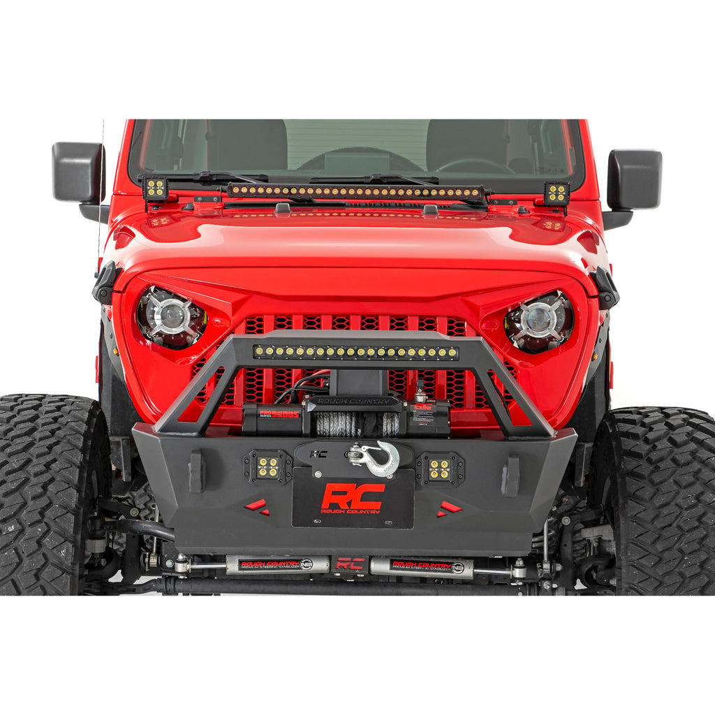 Jeep-9-Inch-Led-Projection-Headlights-18-20-Wrangler-JlJlu,-20-Present-Gladiator-Jt-Rough-Country