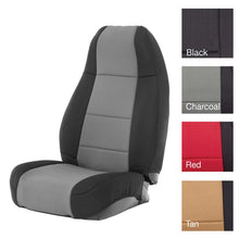 Load image into Gallery viewer, Jeep-9195-Yj-Neoprene-Seat-Cover-Set-FrontRear-Charcoal