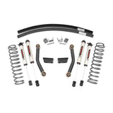 Rough Country 670X70 Jeep Cherokee XJ 3 Inch Series II Suspension Lift Kit W/V2 Shocks Add-A-Leaf For 84-01 Jeep Cherokee XJ