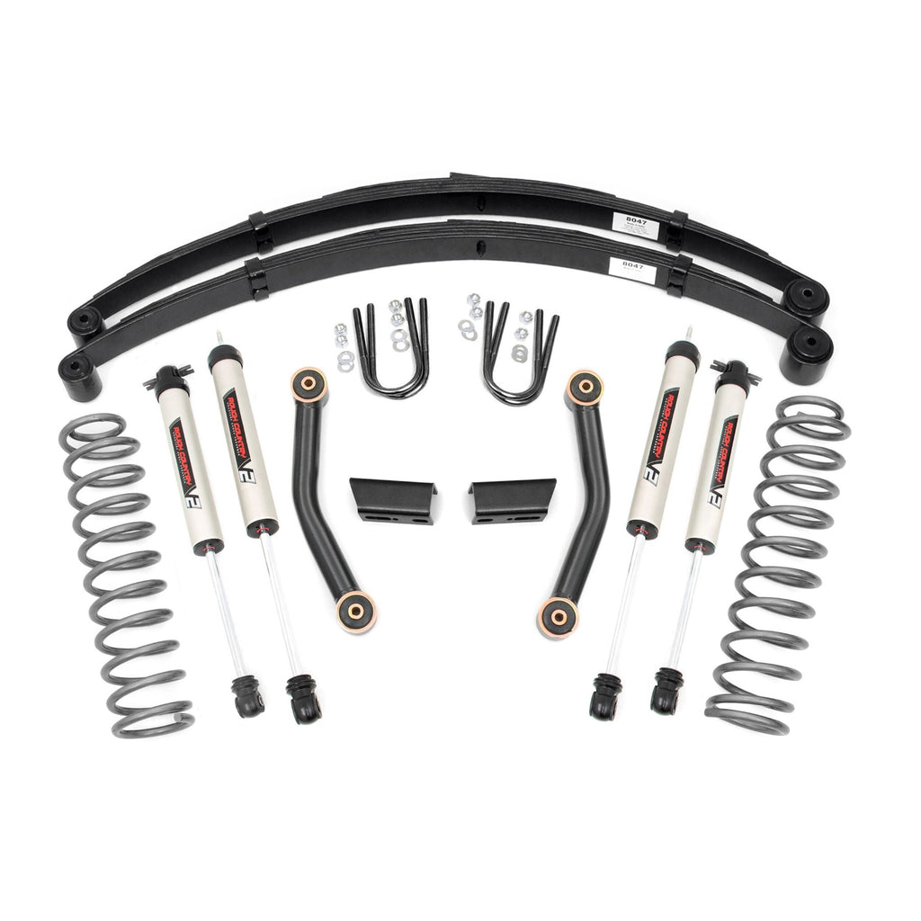 Jeep-Cherokee-Xj-3-Inch-Series-Ii-Suspension-Lift-Kit-WV2-Shocks-Leaf-Springs-For-84-01-Jeep-Cherokee-Xj-Rough-Country