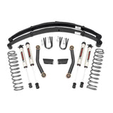 Rough Country 630X70 Jeep Cherokee XJ 3 Inch Series II Suspension Lift Kit w/V2 Shocks Leaf Springs For 84-01 Jeep Cherokee XJ