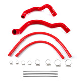 Mishimoto MMHOSE-XJ6-92KRD Jeep Cherokee XJ 4.0L Silicone Radiator and Heater Hose Kit, Red