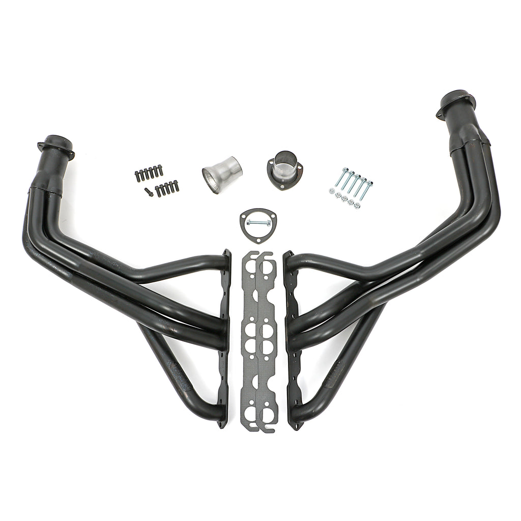 Jeep-Cj-5-6-7-Sb-Chevy-Engine-Swap-Headers;-158-In.-Long-Tubes--Uncoated