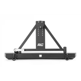 Rough Country 10592A Jeep Classic Full Width Rear Bumper w/Tire Carrier 87-06 Wrangler YJ/TJ