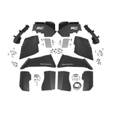Rough Country 10511 Jeep Front & Rear Inner Fenders Set 07-18 Wrangler JK