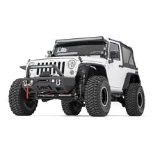 Load image into Gallery viewer, Jeep-Front-Stubby-Led-Winch-Bumper-WHoop-Chrome-Series-Jk,-Jl,-Gladiator-Jt-Rough-Country