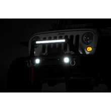 Load image into Gallery viewer, Jeep-Front-Stubby-Led-Winch-Bumper-WHoop-Chrome-Series-Jk,-Jl,-Gladiator-Jt-Rough-Country