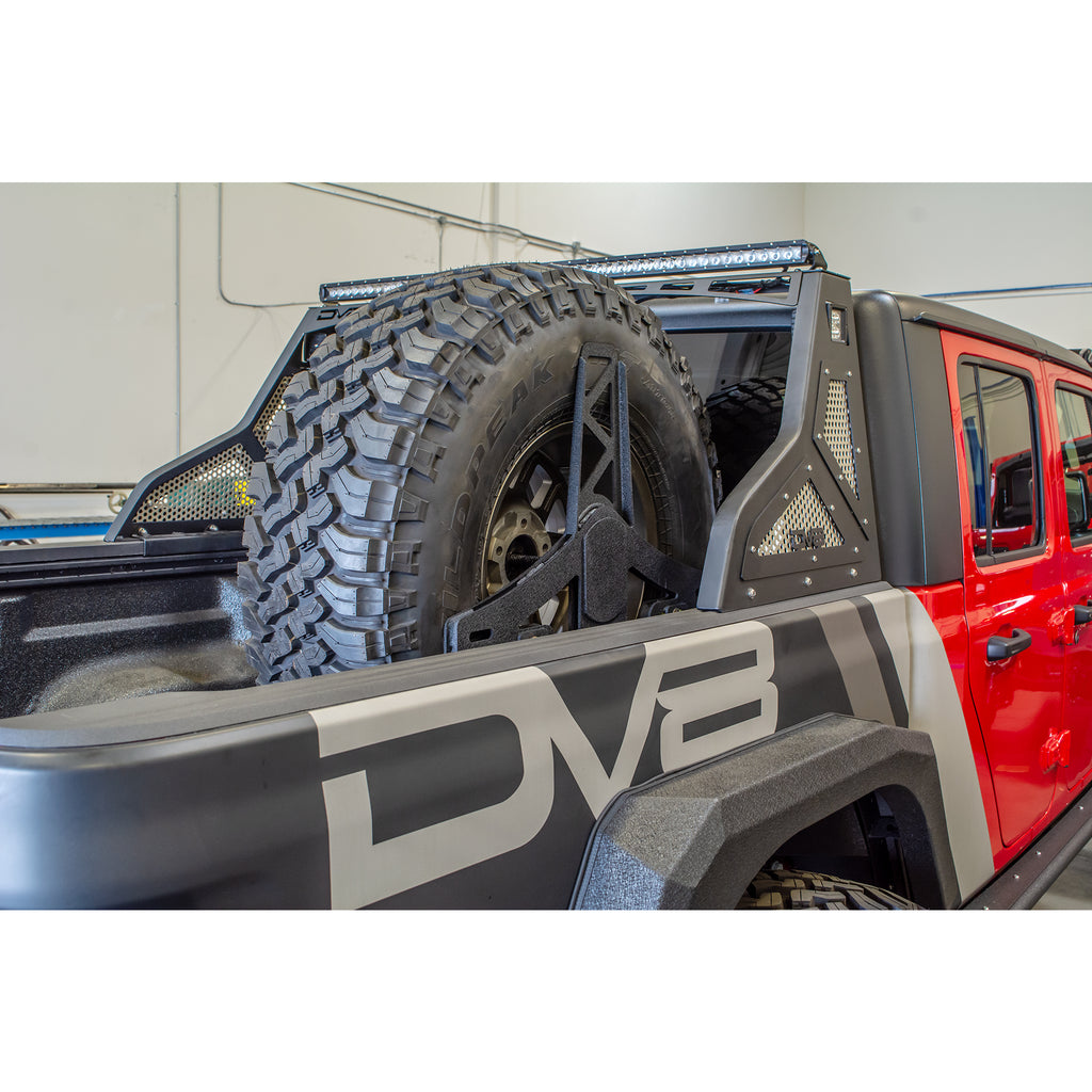 Jeep-Gladiator-Tire-Carrier-Universal-Stand-Up-In-Bed-For-19-Gladiator-Dv8
