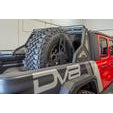 Load image into Gallery viewer, Jeep-Gladiator-Tire-Carrier-Universal-Stand-Up-In-Bed-For-19-Gladiator-Dv8