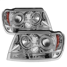 Load image into Gallery viewer, Jeep-Grand-Cherokee-99-04-Projector-Headlights-Led-Halo-Led-Chrm---Pro-Yd-Jgc99-Hl-C