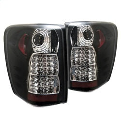 Jeep-Grand-Cherokee-99-04-(Led-Indicator)Led-Tail-Lights-Black-Alt-Yd-Jgc99-Led-Bk