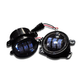 DV8 Offroad R4FL16W3W Fog Light; 4 in. Round; Pair