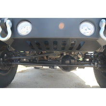 Load image into Gallery viewer, Jeep-Jk-Front-Bumper-WFog-Light-Holes-07-18-Wrangler-Jk-Steel-Mid-Length-Dv8-Offroad