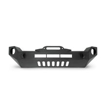 Load image into Gallery viewer, Jeep-Jk-Front-Bumper-WFog-Light-Holes-Fs-17-07-18-Wrangler-Jk-Steel-Mid-Length-Dv8-Offroad