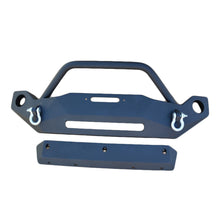 Load image into Gallery viewer, Jeep-Jk-Front-Bumper-WFog-Light-Holes-Fs-19-07-18-Wrangler-Jk-Steel-Mid-Length-Dv8-Offroad