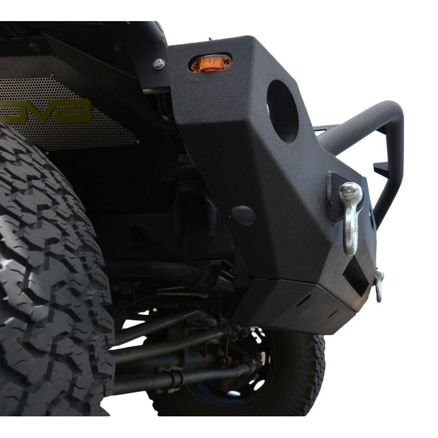 Jeep-Jk-Front-Bumper-WFog-Light-Holes-Fs-19-07-18-Wrangler-Jk-Steel-Mid-Length-Dv8-Offroad
