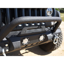 Load image into Gallery viewer, Jeep-Jk-Front-Bumper-WLed-Lights-07-18-Wrangler-Jk-Steel-Mid-Length-Stubby-WWinch-Plate-Dv8-Offroad