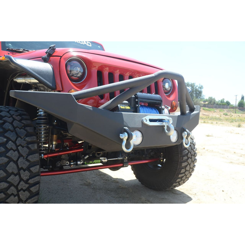 Jeep-Jk-Front-Bumper-WSkid-Plate-07-18-Wrangler-Jk-Steel-Full-Length-Dv8-Offroad