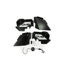 Load image into Gallery viewer, Jeep-Jk-Inner-Fender-Front-Black-WRock-Lights-07-18-Wrangler-Jk-Aluminum-Dv8-Offroad
