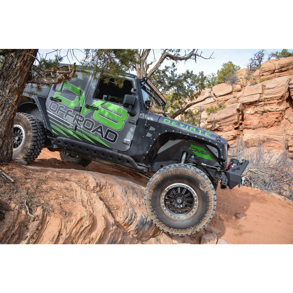 Jeep-Jk-Inner-Fender-Front-Raw-07-18-Wrangler-Jk-Aluminum-Dv8-Offroad