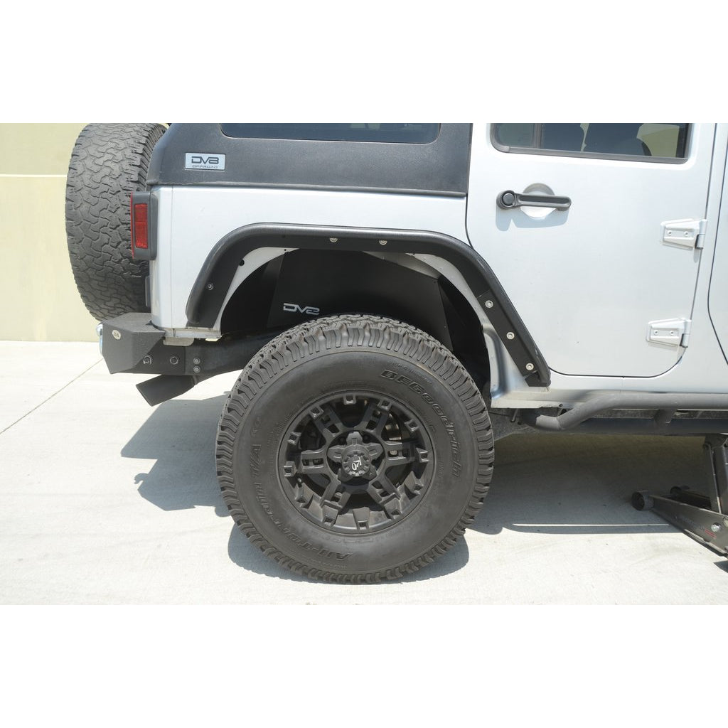 Jeep-Jk-Inner-Fender-Rear-Black-07-18-Wrangler-Jk-Aluminum-Dv8-Offroad