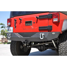 Load image into Gallery viewer, Jeep-Jk-Rear-Bumper-07-18-Wrangler-Jk-Steel-Mid-Length-Dv8-Offroad