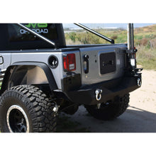 Load image into Gallery viewer, Jeep-Jk-Rear-Bumper-07-18-Wrangler-Jk-Steel-Mid-Length-Dv8-Offroad