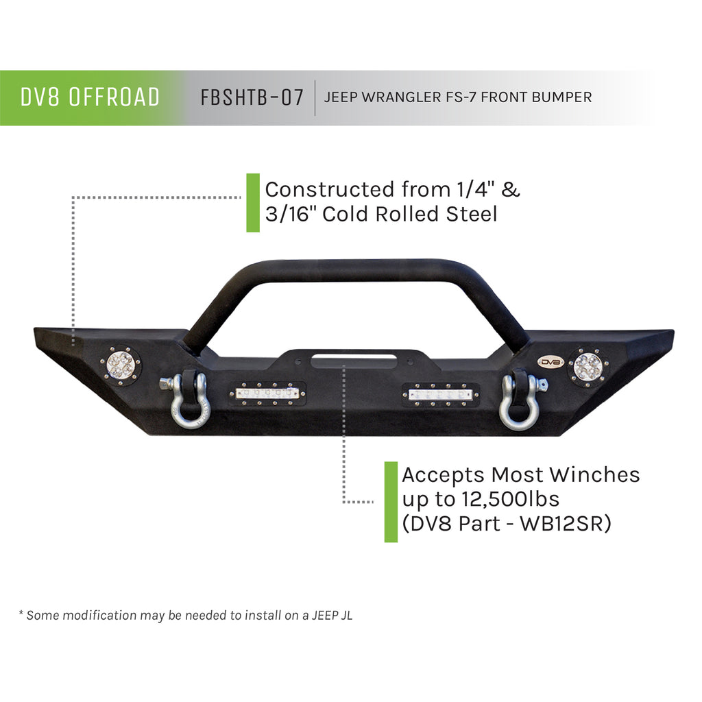 Jeep-JkJl-Front-Bumper-07-WLed-Lights-07-18-Wrangler-JkJl-Steel-Mid-Length-Dv8-Offroad