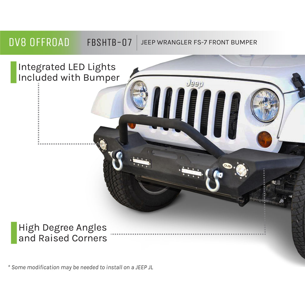 Jeep-JkJl-Front-Bumper-07-WLed-Lights-07-18-Wrangler-JkJl-Steel-Mid-Length-Dv8-Offroad