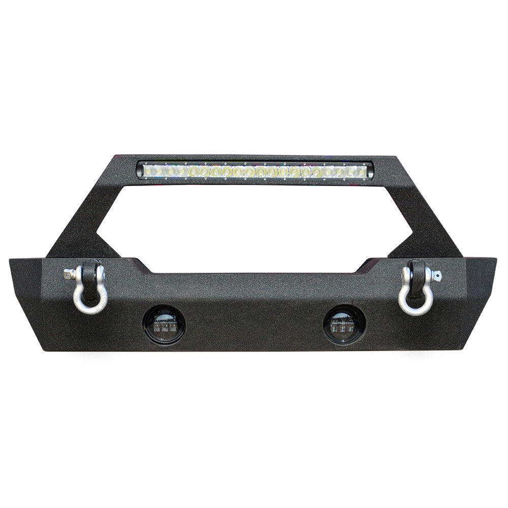 Jeep-JkJl-Front-Bumper-Fits-Dv8-20-Inch-Light-Bar-And-Winch-Plate-07-18-Jeep-JkJl-Wrangler-Steel-Stubby-Dv8-Offroad