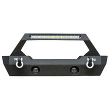 Load image into Gallery viewer, Jeep-JkJl-Front-Bumper-Fits-Dv8-20-Inch-Light-Bar-And-Winch-Plate-07-18-Jeep-JkJl-Wrangler-Steel-Stubby-Dv8-Offroad