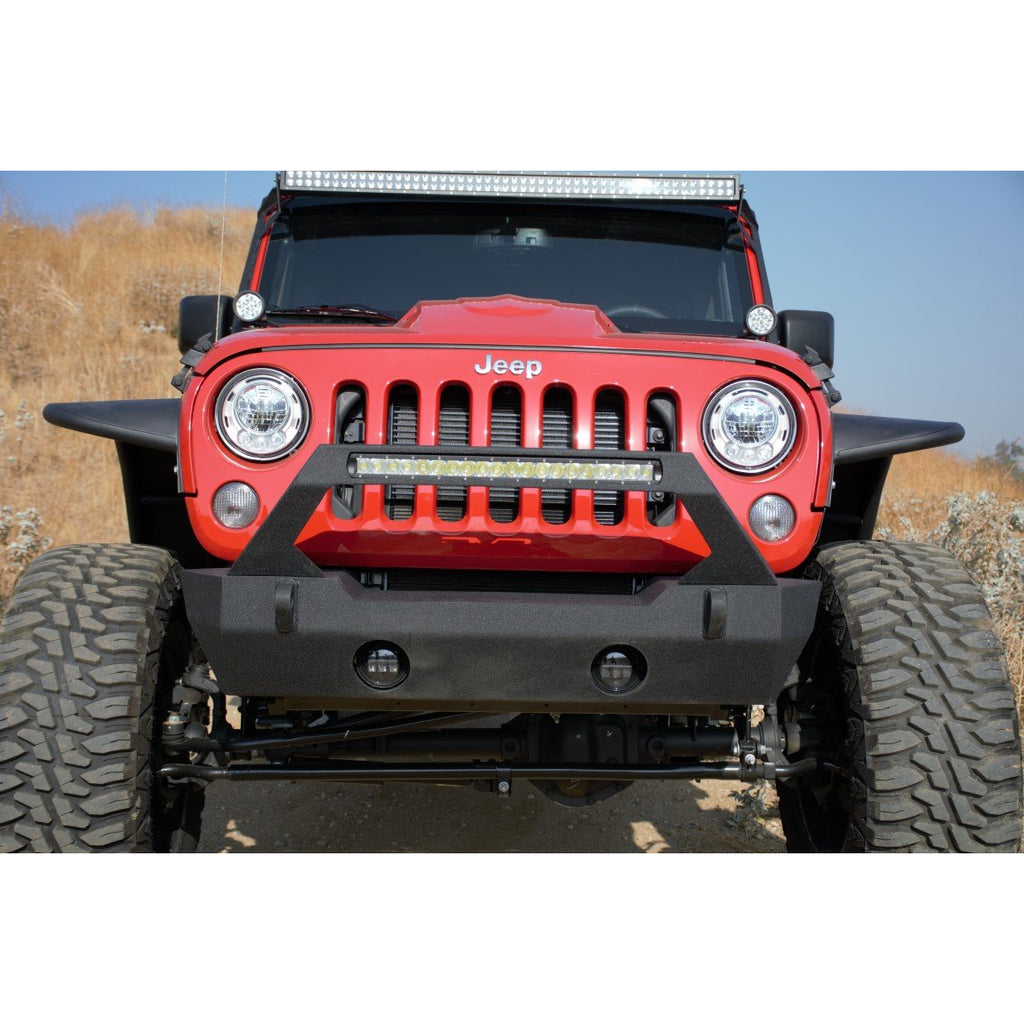 Jeep-JkJl-Front-Bumper-Fits-Dv8-20-Inch-Light-Bar-And-Winch-Plate-07-18-Jeep-JkJl-Wrangler-Steel-Stubby-Dv8-Offroad