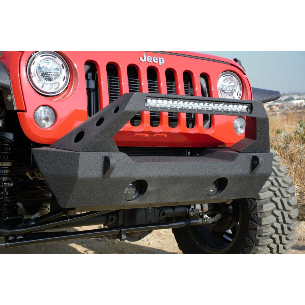 Jeep-JkJl-Front-Bumper-Fits-Dv8-20-Inch-Light-Bar-And-Winch-Plate-07-18-Jeep-JkJl-Wrangler-Steel-Stubby-Dv8-Offroad