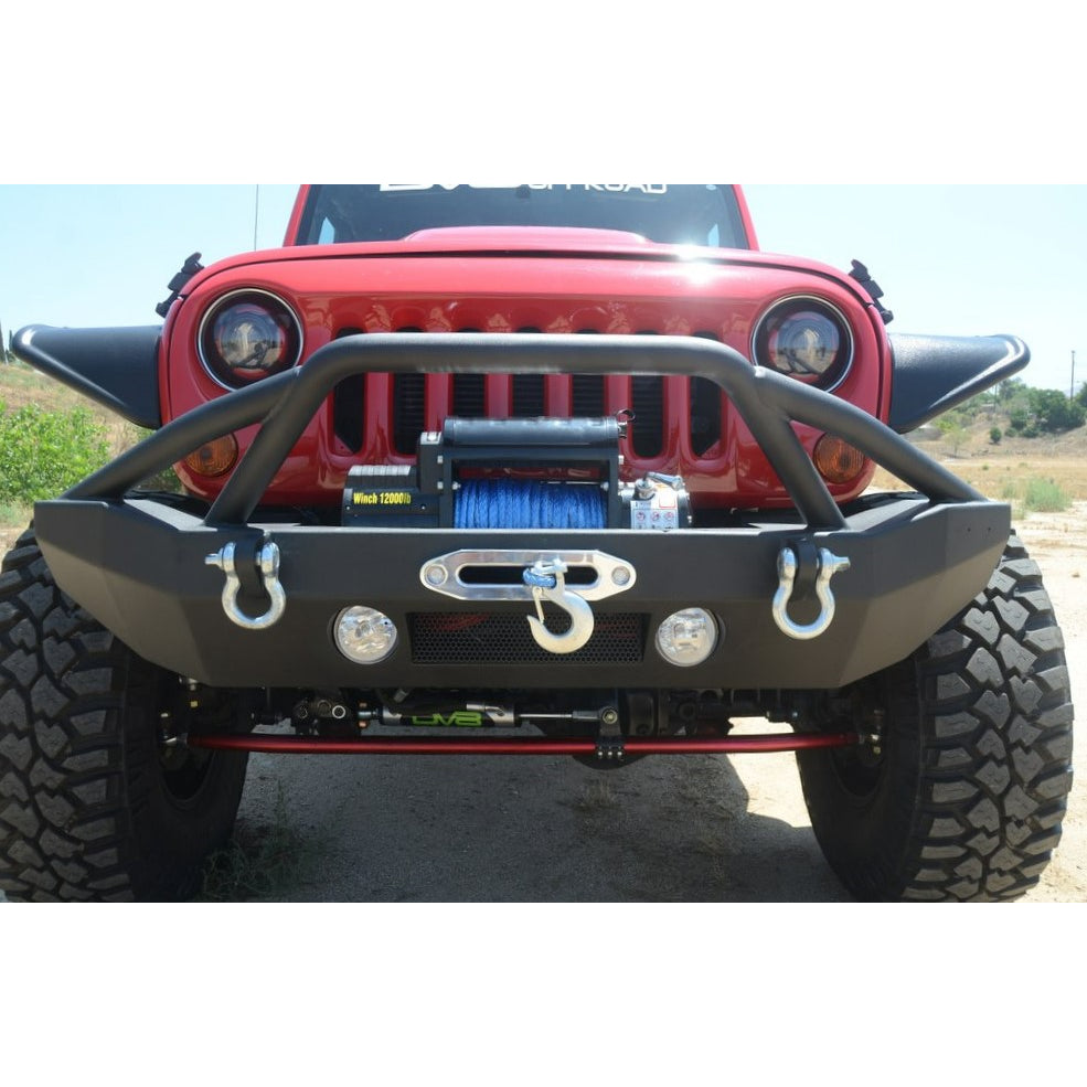 Jeep-JkJl-Front-Bumper-WFog-Light-Holes-And-Led-07-18-Wrangler-JkJl-Steel-Mid-Length-Dv8-Offroad