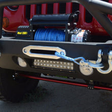 Load image into Gallery viewer, Jeep-JkJl-Front-Bumper-WFog-Light-Holes-And-Led-07-18-Wrangler-JkJl-Steel-Mid-Length-Dv8-Offroad