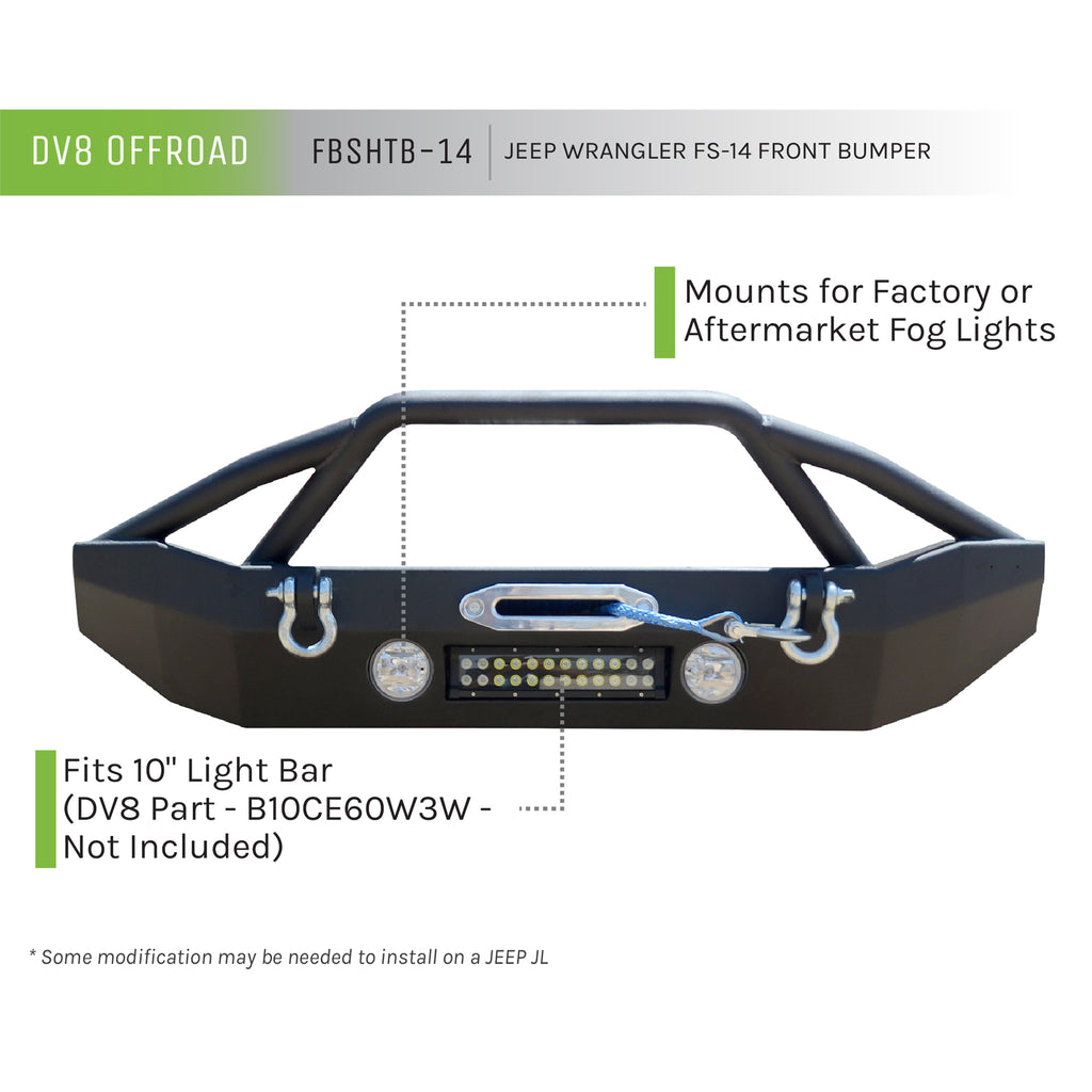 Jeep-JkJl-Front-Bumper-WFog-Light-Holes-And-Led-07-18-Wrangler-JkJl-Steel-Mid-Length-Dv8-Offroad