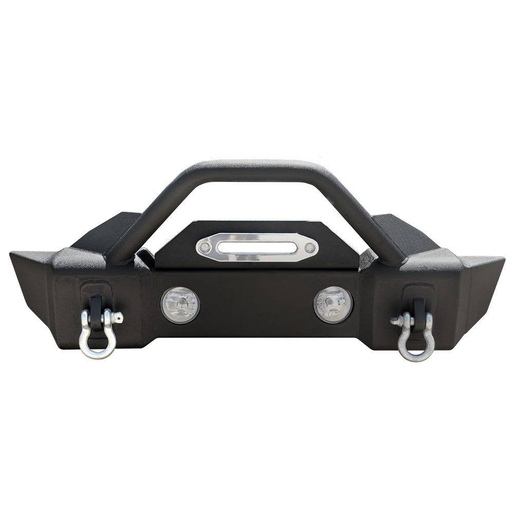 Jeep-JkJl-Front-Bumper-WFog-Light-Holes-Fs-13-07-18-Wrangler-JkJl-Steel-Stubby-Dv8-Offroad