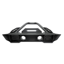 Load image into Gallery viewer, Jeep-JkJl-Front-Bumper-WFog-Light-Holes-Fs-13-07-18-Wrangler-JkJl-Steel-Stubby-Dv8-Offroad