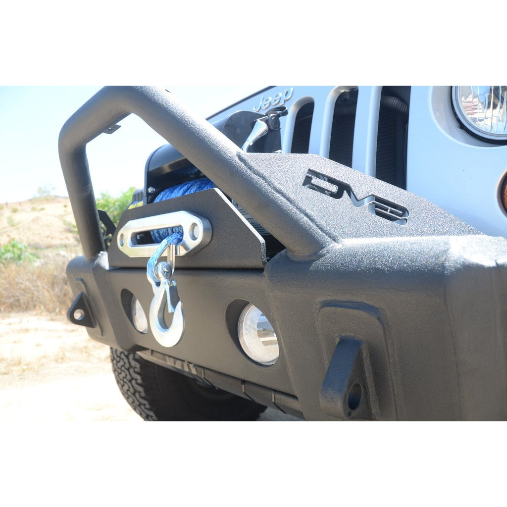 Jeep-JkJl-Front-Bumper-WFog-Light-Holes-Fs-13-07-18-Wrangler-JkJl-Steel-Stubby-Dv8-Offroad