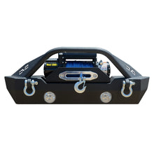 Load image into Gallery viewer, Jeep-JkJl-Front-Bumper-WFog-Light-Holes-Fs-15-07-18-Wrangler-JkJl-Steel-Stubby-Dv8-Offroad