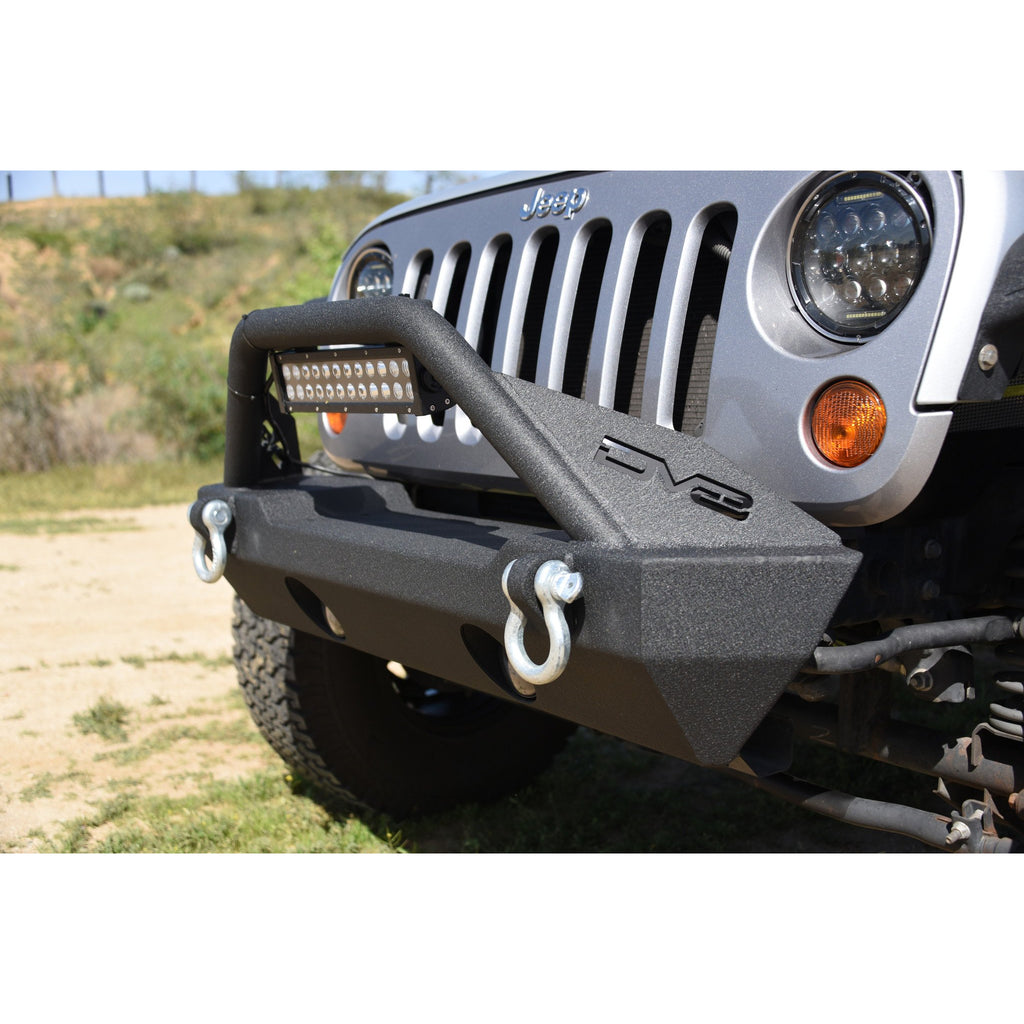 Jeep-JkJl-Front-Bumper-WFog-Light-Holes-Fs-15-07-18-Wrangler-JkJl-Steel-Stubby-Dv8-Offroad