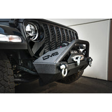 Load image into Gallery viewer, Jeep-JkJl-Front-Bumper-WFog-Light-Holes-Fs-15-07-18-Wrangler-JkJl-Steel-Stubby-Dv8-Offroad