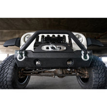Load image into Gallery viewer, Jeep-JkJl-Front-Bumper-WFog-Light-Holes-Fs-15-07-18-Wrangler-JkJl-Steel-Stubby-Dv8-Offroad